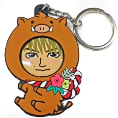 【中古】キーホルダー・マスコット(男性) 藤原樹(THE RAMPAGE) 「NEW YEAR 2019 着ぐるみラバーキーホルダー」 EXILE TRIBE STATION限定