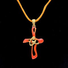 美品★Christian Lacroix クリスチャンラクロワ ネックレス チョーカー ゴールド クロス