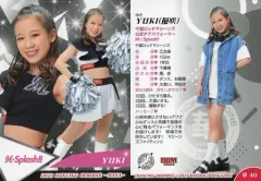 【中古】BBM 華40[レギュラーカード]：YUKI