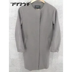 ◇ COMME CA ISM コムサイズム 長袖 コート サイズ7 グレー レディース 【中古】 【1002802401695】