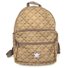 アディダス オリジナルス モノグラム バックパック 未使用 リュック バックパック 鞄 レディース メンズ ブラウン adidas Originals