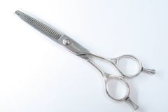 本日限定価格】 トリミングハサミ ハサミの若菜 スカル君 オフセット
