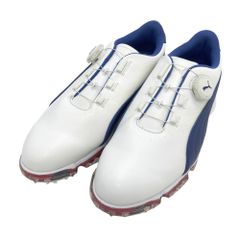 PUMA レディースゴルフシューズ 白に青のライン 24cm 新品未使用品