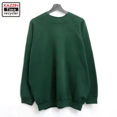 90s USA製 vintage Fruit of the Loom 無地 ブランク スウェット トレーナー メンズ 表記XLサイズ