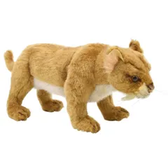 HANSA サーベルトゥース31 L31(cm) 5564 ぬいぐるみ ハンサ クリスマス 誕生日 プレゼント 動物 犬 猫 鳥 うさぎ ペンギン アニマル 置物 人形 フィギュア KOESEN ケーセン 大きい マスコット 実物大 大型