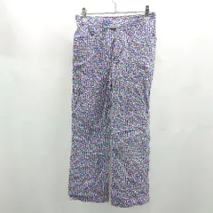 ◇ Θ ROXY ロクシー 総柄　花 カジュアルパンツ サイズ3 ブルー系 レディース E  【1506230026517】