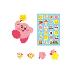 【新品/在庫あり】[ホーム＆パーティグッズ] 星のカービィ デコレーションステッカー（カービィ＆スターロッド）