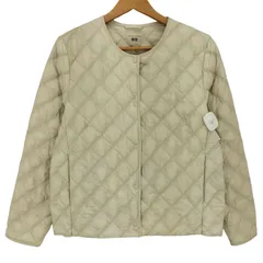 ユニクロ UNIQLO パフテックキルティングジャケット ウォームパデッド レディース JPN：L 