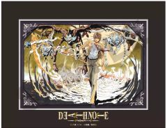[중고] 종이 보드 판 사신 캐릭터 파인 매트 [DEATH NOTE]