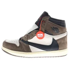 限定値下げ‼️travis Scott NIKEAirJordan1トラフグハイ 2025年最新】Travis Scott Nike air jordan 1 トラフグハイの