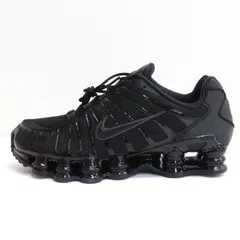 【メルカリ内最安値】W NIKE SHOX TL ブラック 25.5 ナイキ NIKE SHOX TL ブラック 25.5cm - メルカリ