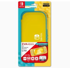【任天堂公式ライセンス商品】ニンテンドースイッチLite専用収納ポーチ『EVAポーチ for ニンテンドーSWITCH Lite(イエロー&ターコイズ)』 - Switch