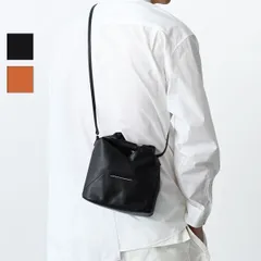 MM6 MAISON MARGIELA エムエムシックス メゾン マルジェラ ショルダー バッグ JAPANESE ジャパニーズ クロスボディバッグ SB6WD0026 P4313 メンズ ブラック ブラウン エコレザー 2WAY ハンドバッグ