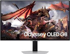 ［並行輸入品］SAMSUNG Odyssey OLED G8 S32DG800 32インチ 4K 3840 x 2160 ゲーミング モニター 240Hz DisplayPort, HDMI 2.1 0.03 ms 300 cd/m²