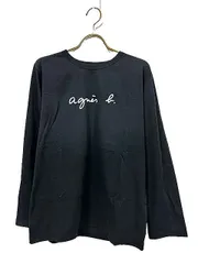 【中古】agnès b. アニエスベー トップス ロングTシャツ サイズ2 レディース コットン＿S19＿セルモアから出品＿s-0181-r19