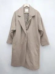 ■ ◎ Ray Cassin レイカズン きれいめ 通勤 通学 暖かい 長袖 チェスター コート サイズF ブラウン レディース P  【1310020010842】のサムネイル