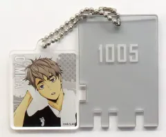 【中古】キーホルダー 宮治 「ハイキュー!!×極楽湯・RAKU SPA 最高にハイなキュー日(じつ) 第2弾 トレーディング銭湯錠風キーホルダー(第2弾) お風呂ver.」