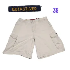 vtgマカオ製クイックシルバーメンズショートパンツW38股下24㎝   HH0366