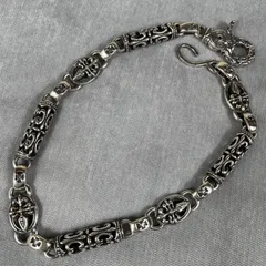 ★A&G(A & G)シルバー925 ギロームスカル ウォレットチェーン★ ☆A&G(A & G)シルバー925 ギロームスカル ウォレットチェーン☆