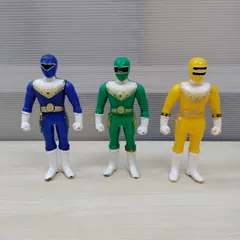 オーレンジャー当時物!ミニソフビ!６体セット✨１９９５年(平成７年)平成レトロ✨ Yahoo!オークション -「1995」(戦隊シリーズ) (特撮)の落札相場
