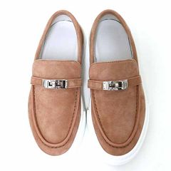 エルメス HERMES スニーカー ゲーム レディース 靴 シューズ サイズ35.5 シェーヴル・ヴェロア H242191Z 59350 ヌード 未使用品
