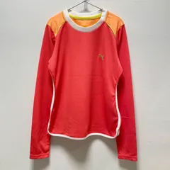 PUMA プーマ トレーニングウェア 長袖Tシャツ ピンク