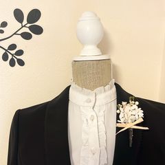 シンプルコサージュ　小ぶりコサージュ　小さなコサージュ