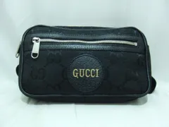 GUCCI グッチ 631341 527066 ウエストバッグ ショルダー ベルトバッグ ボディバッグ GGキャンバス ブラック バッグ