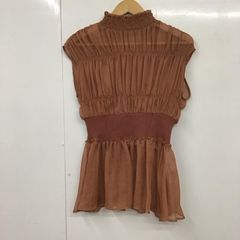 Lily Brown リリー ブラウン カットソー 半袖 LWFT214037\ ウエストリブシャーリングトップス