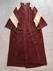 80's vintage Christian Dior gown coat ヴィンテージ ガウン コート ディオール ムッシュ ベロア FREEのサムネイル