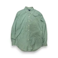 00s Ralph Lauren ポニー無し POLO ギンガムチェック サイズM 短丈 ボタンダウン アメカジ スケーター ストリートファッション 古着 vintage