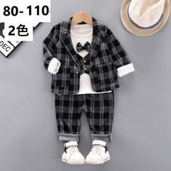 入学式 スーツ 男の子 3点セット ゆったり 子供スーツ キッズ 通学制服 入園 男の子 カジュアルスーツ 男の子スーツ 子どもスーツ キッズセットアップ 受験 通学制服 フォーマル 子供服 卒園式 卒業式 七五三 KSFD022(2色80-110)