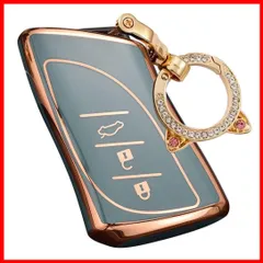 【★送料無料★】[ZANEKO] キーケース適合レクサス LC LS UX ES スマートキーケース新型 NX キーカバーキーホルダー