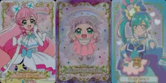 ux158 カード まとめ ひろがるスカイ！プリキュア キュアスパイシー P02 キュアプリズム P02 プリンセスエル P03 3枚セット   グミ プリキュア