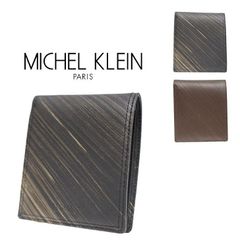 MICHEL KLEIN ミシェルクラン ヴァルール 2つ折り 財布 MK103 折り財布 コンパクト ウォレット シリーズ レザー ビジネス 本革 牛革 定番 高級感 ブランド