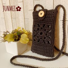 スマホショルダー　ハンドメイド