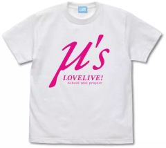 [중고] 의류 μ's T 셔츠 화이트 XL 사이즈 [러브라이브!]
