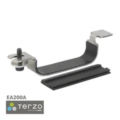 Terzo テルッツォ by PIAA ルーフボックス オプション 4個入 エアロバー取付クランプ ブラック Terzoエアロバー用取付クランプ ローライダーシリーズ/シンメトリックエアロ用 EA200Aのサムネイル