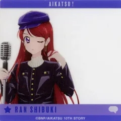 【中古】キャラカード 紫吹蘭(バストアップ) 「アイカツ! 10th STORY ～未来へのSTARWAY～ 描き下ろし カジュアルロックver. トレーディングアクリルフォト」