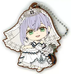 【中古】キーホルダー 白銀ノエル ラバーチャーム 「一番くじ ホロライブ ～Wedding Dress Style～」 きゅんキャラ賞