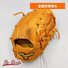 【全紐交換済み (高校野球対応)】 ミズノ 硬式グローブ / 内野手用 型付け済み (mizuno グラブ) [KA485]