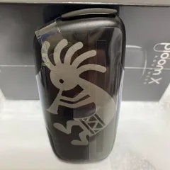 ココペリ デザイン レーザー加工 プルームエックス Ploom X アドバンスド 本体 ブラック 黒 精霊 インディアン 笛 幸福 新型 新品 未使用 送料無料 オリジナル カスタム