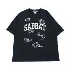 【SABBAT13】Tシャツ "COLLEGE BIG T" / BLACK