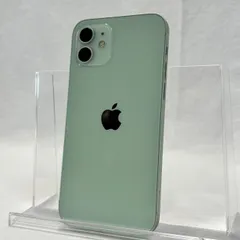 【✨動作品・即発送✨】iPhone/12/64GB/グリーン/SIMフリー/本体のみ/バッテリー79％/No.742