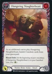 【中古】Flesh and Blood LEV014[C]：Hungering Slaughterbeast (1)