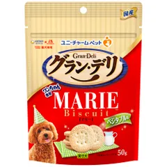 ユニ・チャーム グラン・デリ ワンちゃん専用マリービスケット ベジタブル味 50g 犬用おやつ （1点）
