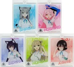 【中古】キーホルダー 全5種セット 「ブルーアーカイブ 2.5th Anniversary POP UP STORE inアキバCOギャラリー トレーディング描き下ろしアクリルキーホルダー」