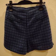 チェックのショートパンツ
