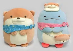 【中古】ぬいぐるみ かわうそとすみっコキャンプ スペシャルぬいぐるみセット 「すみっコぐらし」 サンエックスネットショップ限定