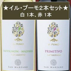 幸運を呼ぶ ワインセット イルプーモ 赤白 イタリア プーリア